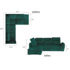 Gyula sarokkanapé - jobbos