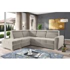 Nagykanizsa sarok ülőgarnitúra puffal - balos 274 cm X 231 cm