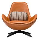 Nor design fotel - fekete alap