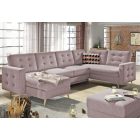 Skandi U-alakú sarokkanapé - balos