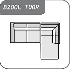 B200L + T00R / sarok 259 x 227 jobb
